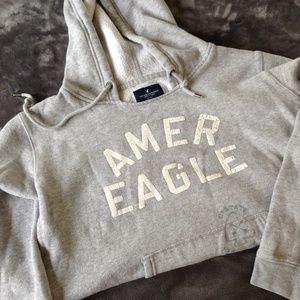 American Eagle Grey Sweatshirt
